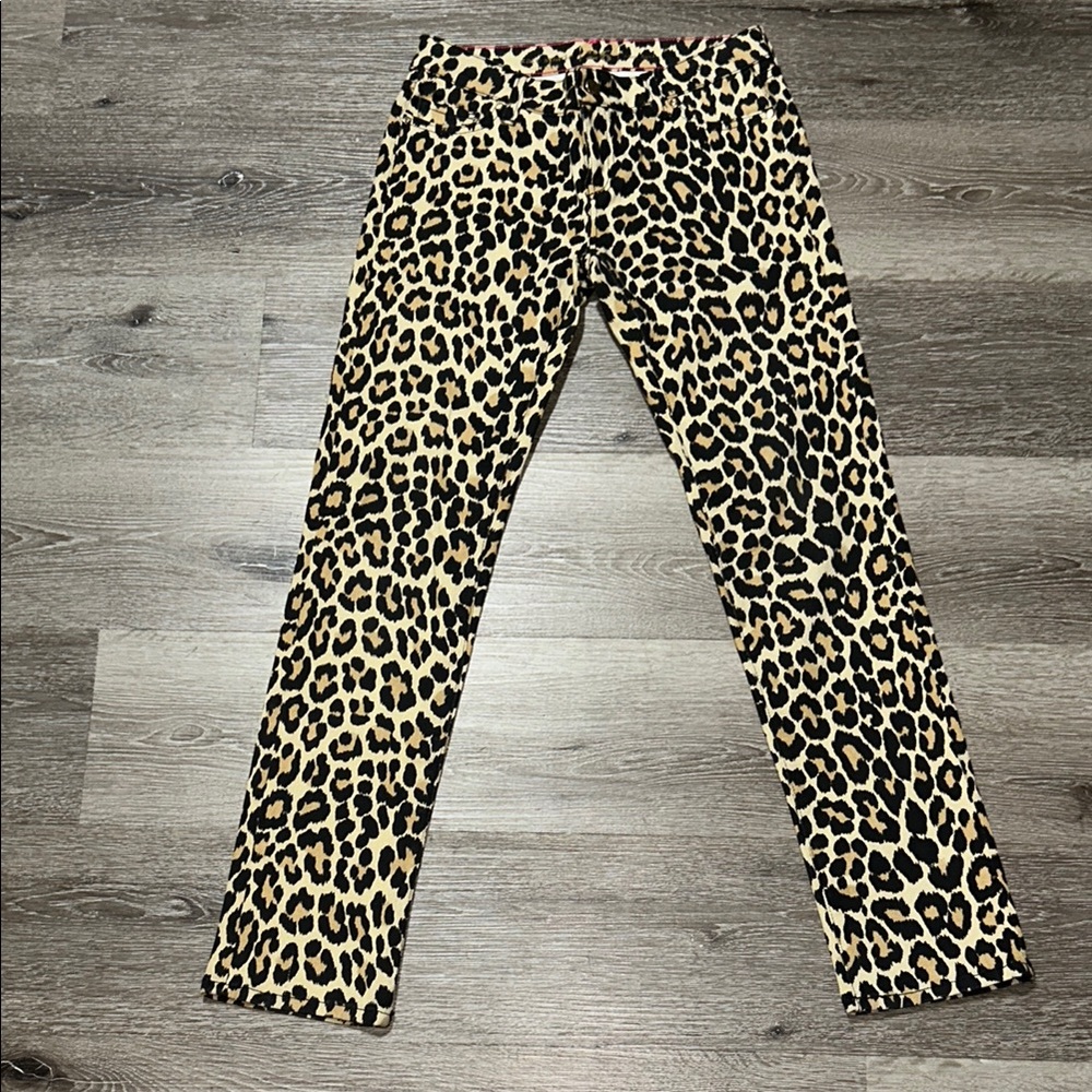 Kate Spade Straight Leg Jeans in Brown and Black